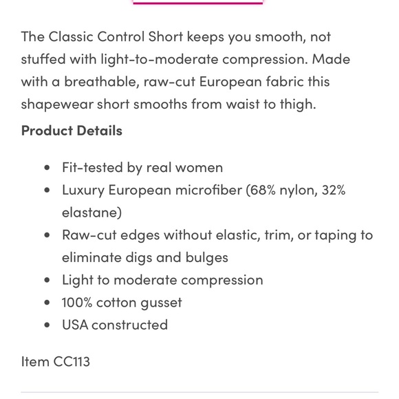 Commando Beige Control Short Size Large NWT - Picture 4 of 5